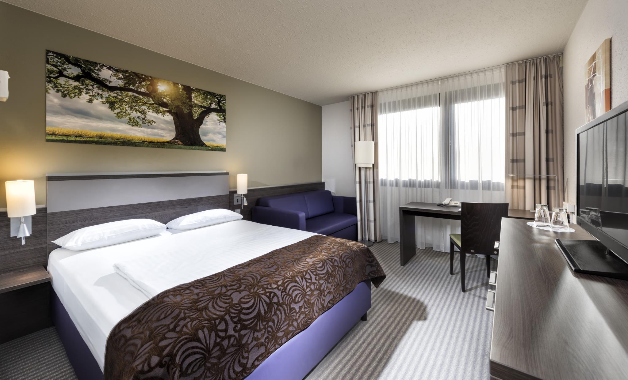 Mercure Duesseldorf Airport Ratingen Oda fotoğraf